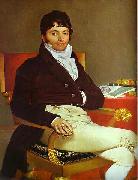 Jean Auguste Dominique Ingres Portrait of Monsieur Riviere. oil